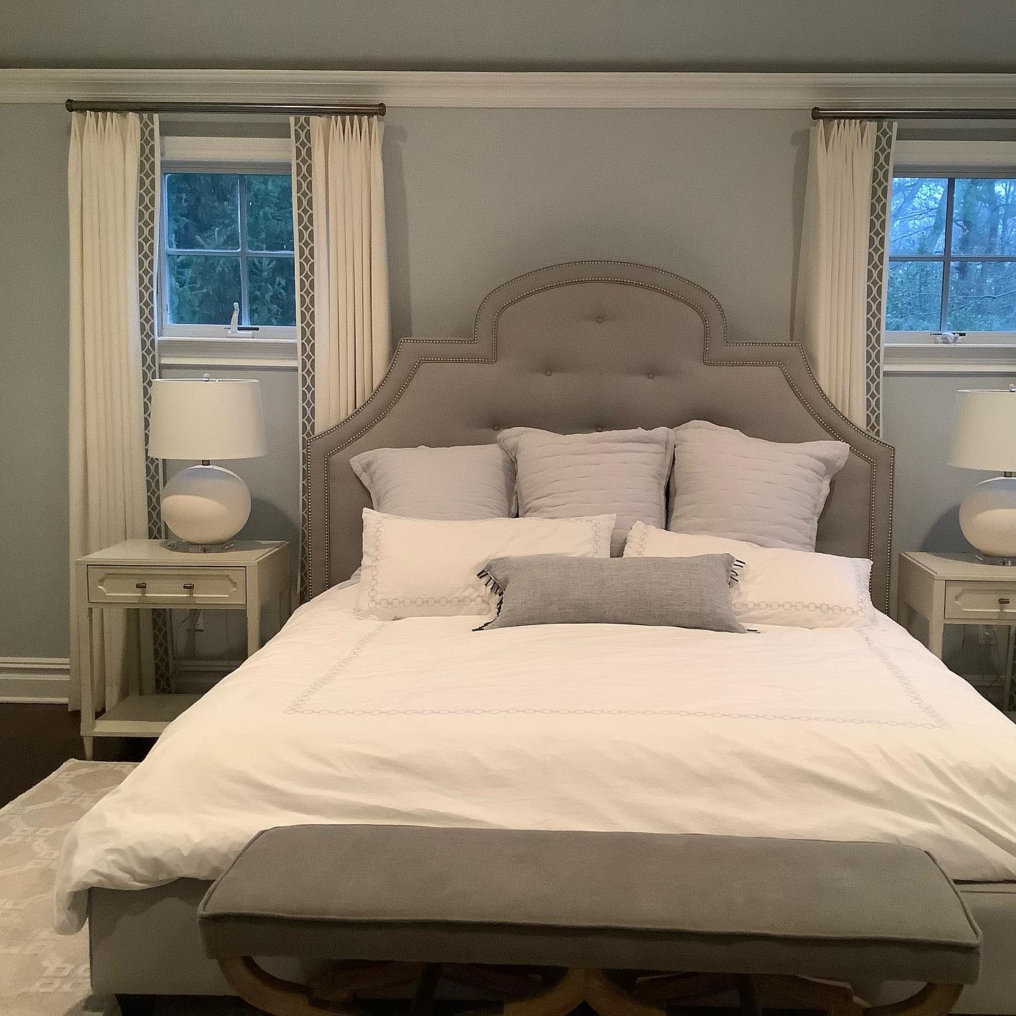 Drapery panels — custom work by Denise Canney