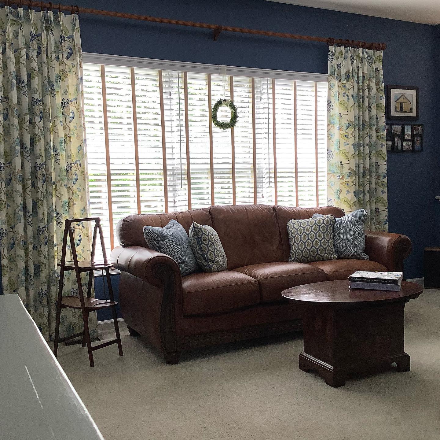 Drapery panels — custom work by Denise Canney